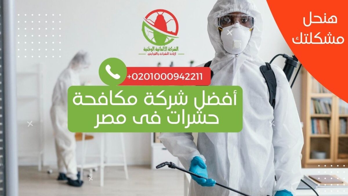 افضل شركة مكافحة حشرات فى مصر